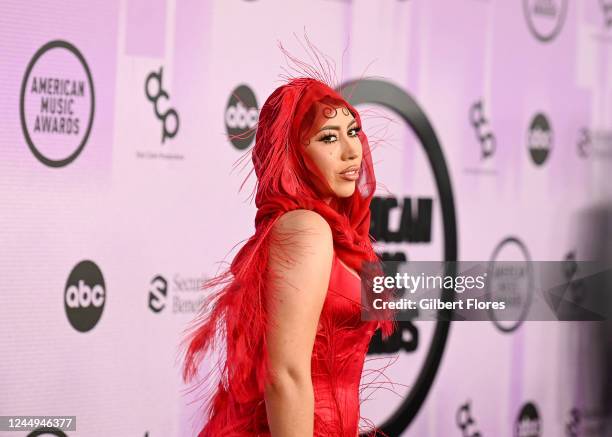 Kali Uchis at the 2022 American Music Awards held at the Microsoft Theater at L.A. Live on November 20, 2022 in Los Angeles, California.