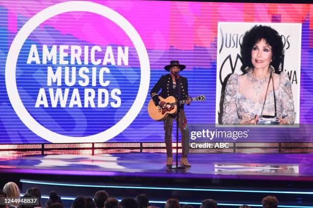 The 2022 American Music Awards, hosted by Wayne Brady, airs LIVE from Los Angeles SUNDAY, NOV. 20 , on ABC. JIMMIE ALLEN