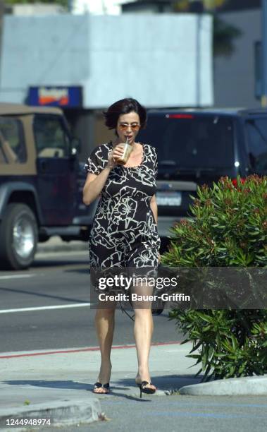 Catherine Bell is seen on March 08, 2003 in Los Angeles, California.