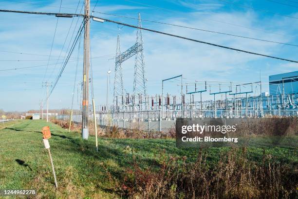 The TC Energy cogeneration power plant in Becancour, Quebec, Canada, on Thursday, Nov. 3, 2022. Becancour is drawing corporate giants to the...