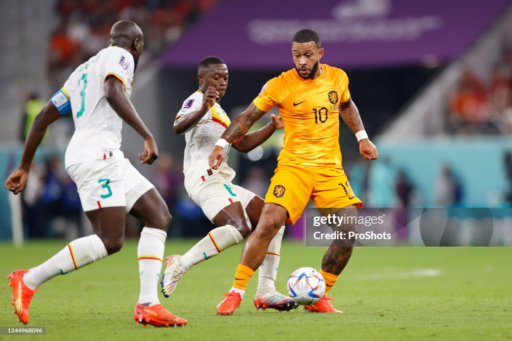 Al Thumama Stadium World Cup 2022 in Qatar game between Senegal and ...
