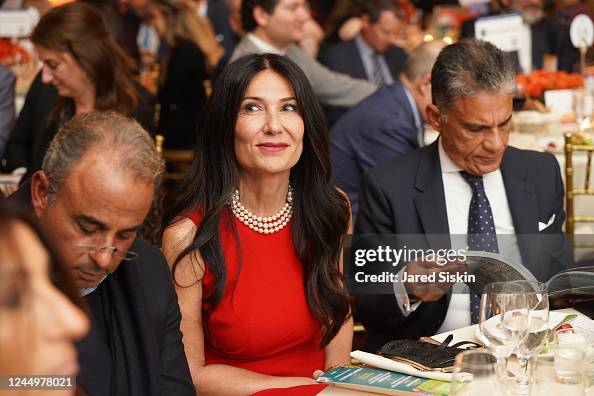 Nazee R Nazee Moinian and Joseph Moinian attend AFRMC 2022 NYC Annual Gala ...