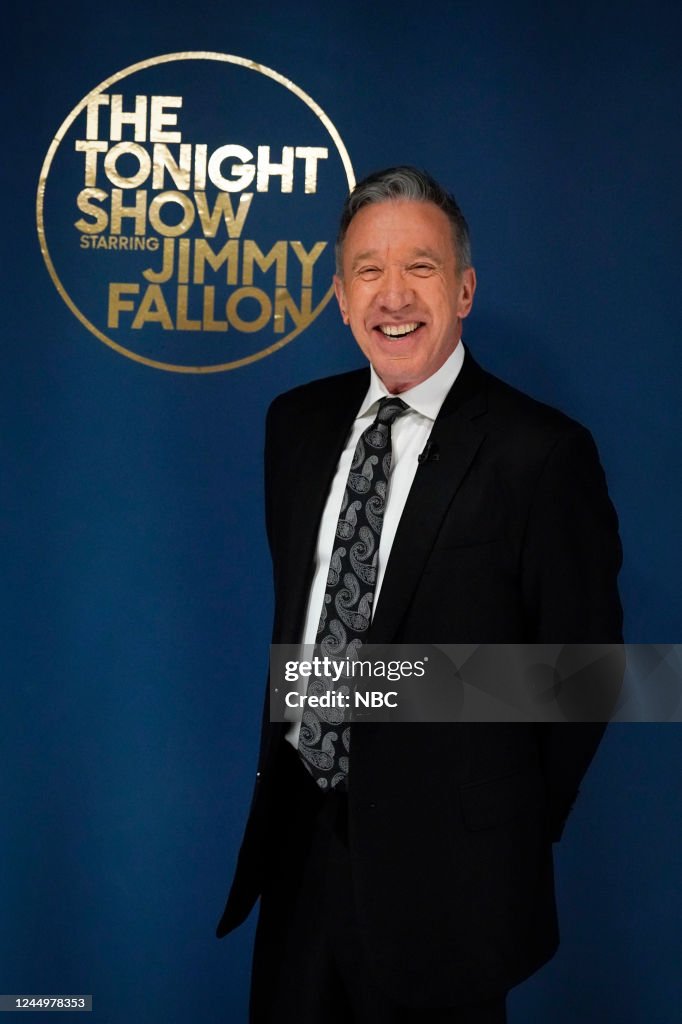 Fallon Allen Actor Tim Allen poses backstage on Monday, November 21, 2022 -- News ...