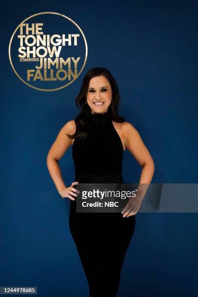 Episode 1750 -- Pictured: Actress Lacey Chabert poses backstage on Monday, November 21, 2022 --