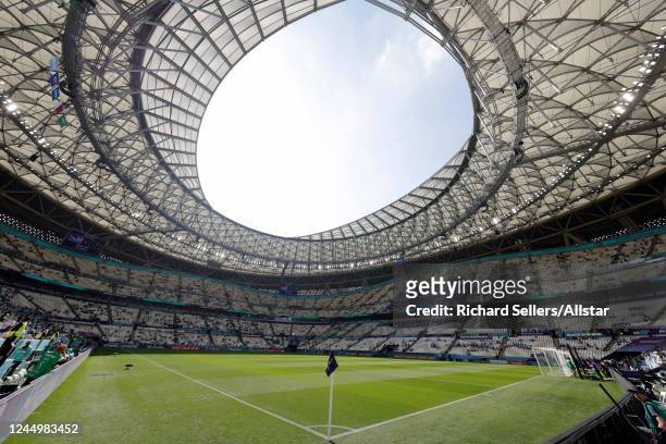 General view of Lusail Stadium before the FIFA World Cup Qatar 2022 Group C match between Argentina and Saudi Arabia at Lusail Stadium on November...