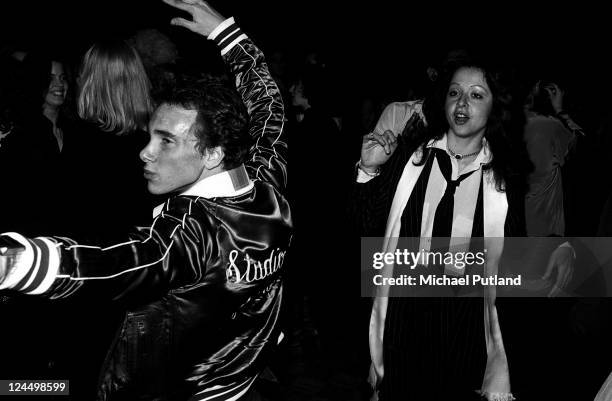 Singer Vicky Leandros at Studio 54 nightclub, New York, 14th March 1978.