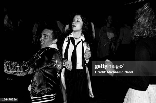 Singer Vicky Leandros at Studio 54 nightclub, New York, 14th March 1978.