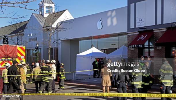 Hingham, MA An SUV crashed into the Apple store at Derby Street Shops. The incident left one dead and at least 19 injured. Bradley Rein of Hingham,...