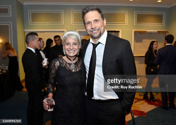 Anna Maestrini and Jeremy Sisto attends iEmmy's Gala at The Hilton Midtown on November 21, 2022 in New York City.