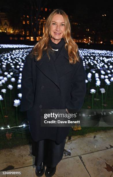 Anya Hindmarch attends the opening of the 2022 'Ever After Garden', the illuminated garden of remembrance, in support of the Royal Marsden Cancer...