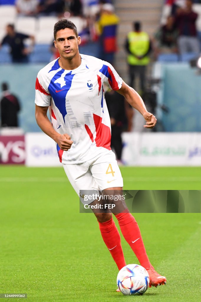 Varane Icon 04 Raphael VARANE during the FIFA World Cup 2022, Group D match... News ...