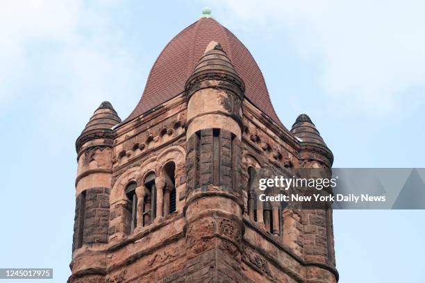 Tower of the West Park Presbyterian Church in New York City.