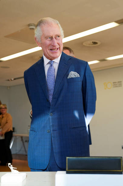 GBR: King Charles III Visits The Goldsmiths' Centre