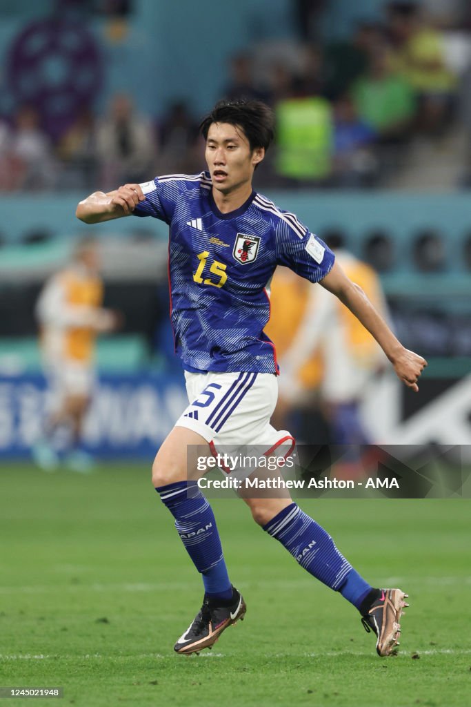 Daichi Kamada of Japan during the FIFA World Cup Qatar 2022 Group E... News Photo Getty Images Daichi Kamada of Japan during the FIFA World Cup Qatar 2022 Group E... News Photo Getty Images