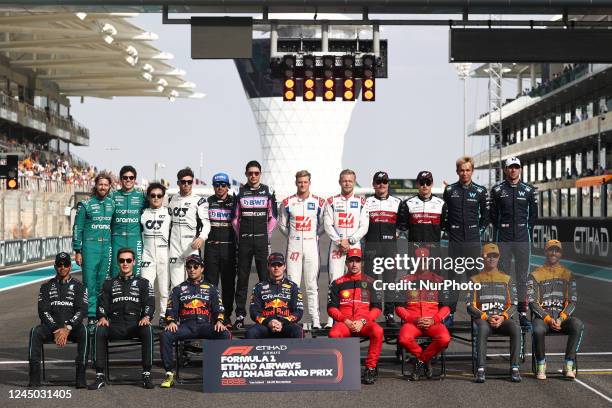 Sebastian Vettel, Lance Stroll, Yuki Tsunoda, Pierre Gasly, Fernando Alonso, Esteban Ocon, Mick Schumacher, Kevin Magnussen, Valtteri Bottas, Zhou...