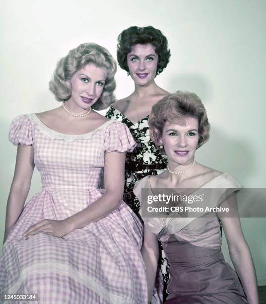 Tightrope, a CBS crime detective TV show. Premiered in 1959. The girls of Tightrope. They appear in early episodes of the television series. Image...