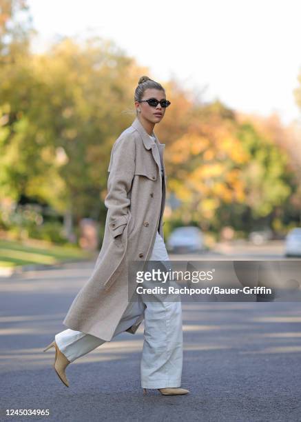 Sofia Richie is seen on November 23, 2022 in Los Angeles, California.