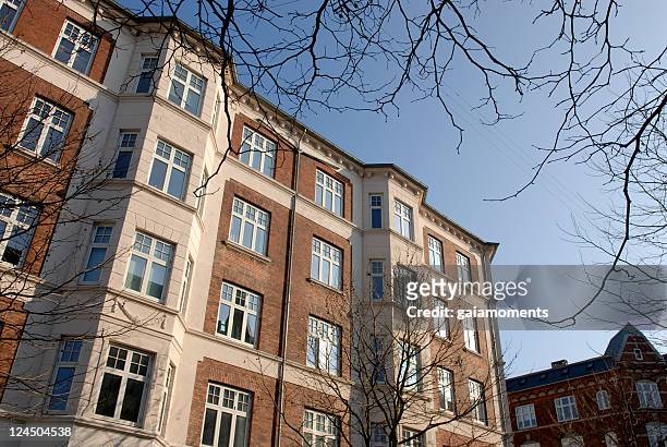 urban real estate - copenhagen stock pictures, royalty-free photos & images