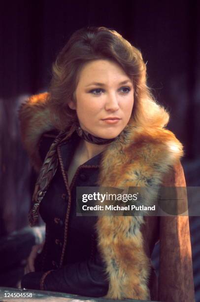 Tanya Tucker, portrait, London, October 1975.