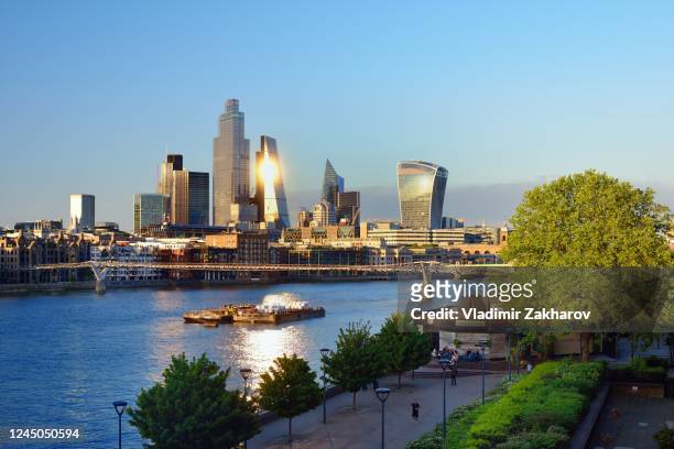 london view - central london stock pictures, royalty-free photos & images