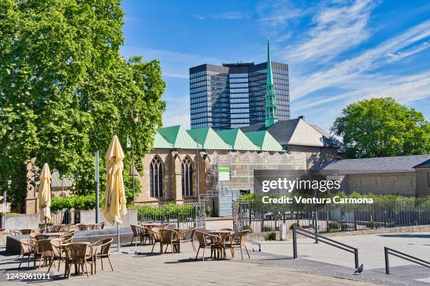 essen (ruhr) cathedral, germany - essen germany stock pictures, royalty-free photos & images