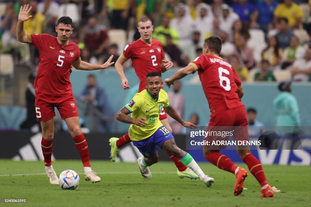 World Cup Gabriel Jesus Cleats Brazil's Forward Gabriel Jesus Is