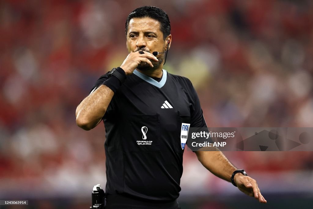 Faghani CITY - Referee Alireza Faghani during the FIFA World Cup Qatar 2022 ...