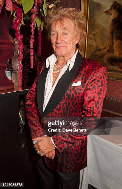 Sir Rod Stewart attends Mark's Club 50th Anniversary Party on November 24, 2022 in London, England.