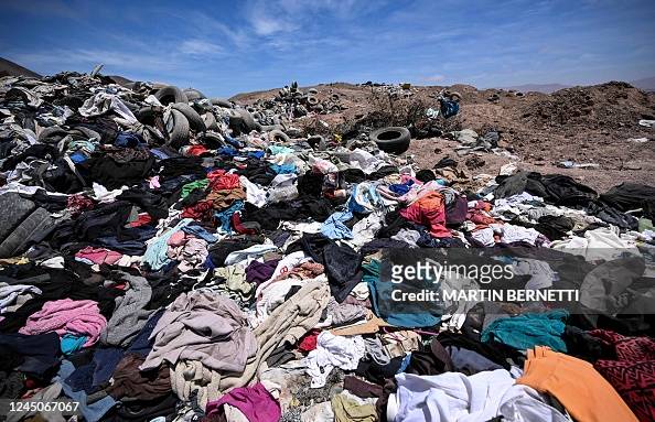CHILE-ENVIRONMENT-POLLUTION-DESERT-CLOTHING