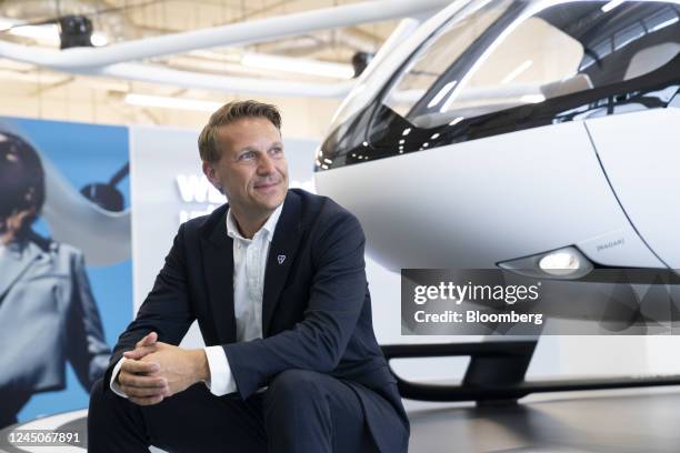 Christian Bauer, chief commercial officer of Volocopter GmbH, in Singapore, on Tuesday, July 12, 2022. Singapore has already signed two agreements...