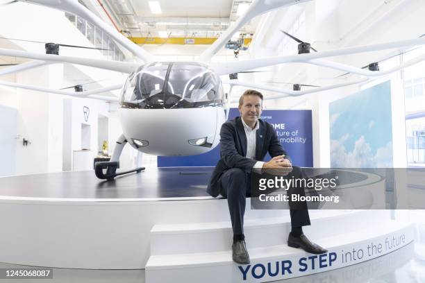 Christian Bauer, chief commercial officer of Volocopter GmbH, in Singapore, on Tuesday, July 12, 2022. Singapore has already signed two agreements...