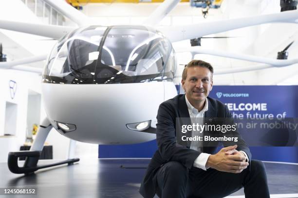 Christian Bauer, chief commercial officer of Volocopter GmbH, in Singapore, on Tuesday, July 12, 2022. Singapore has already signed two agreements...