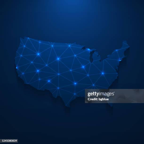 Point Map Blue 2,141 United States Map Points Stock Photos, High-Res Pictures, and ...