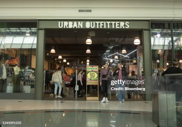 An Urban Outfitters store at the Somerset Collection Mall on Black Friday in Troy, Michigan, US, on Friday, Nov. 25, 2022. US retailers are bracing...