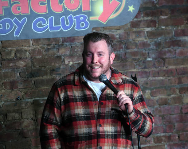 NJ: Tom Cotter Performs At The Stress Factory Comedy Club