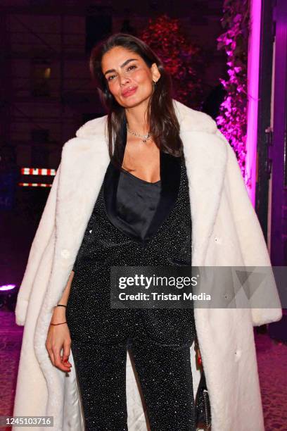 Shermine Shahrivar during the "Olaf Heine: Human Conditions" exhibition opening on November 25, 2022 in Berlin, Germany.