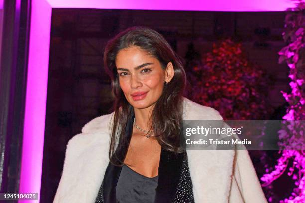 Shermine Shahrivar during the "Olaf Heine: Human Conditions" exhibition opening on November 25, 2022 in Berlin, Germany.