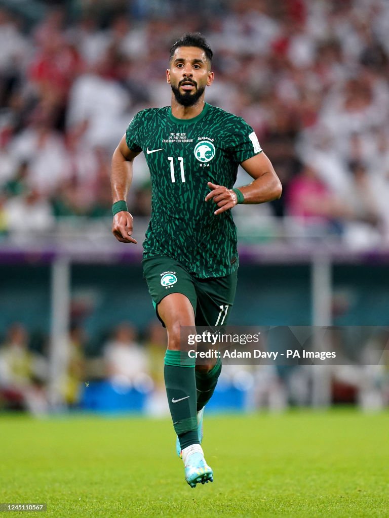 Shehri Saudi Arabia's Saleh Al-Shehri during the FIFA World Cup Group C ...