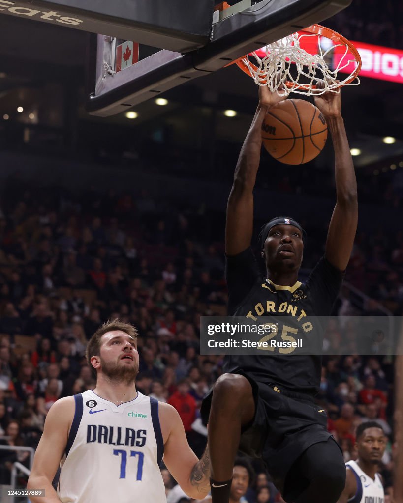 Dallas Raptors TORONTO, ON - NOVEMBER 26 - Toronto Raptors forward Chris Boucher ...