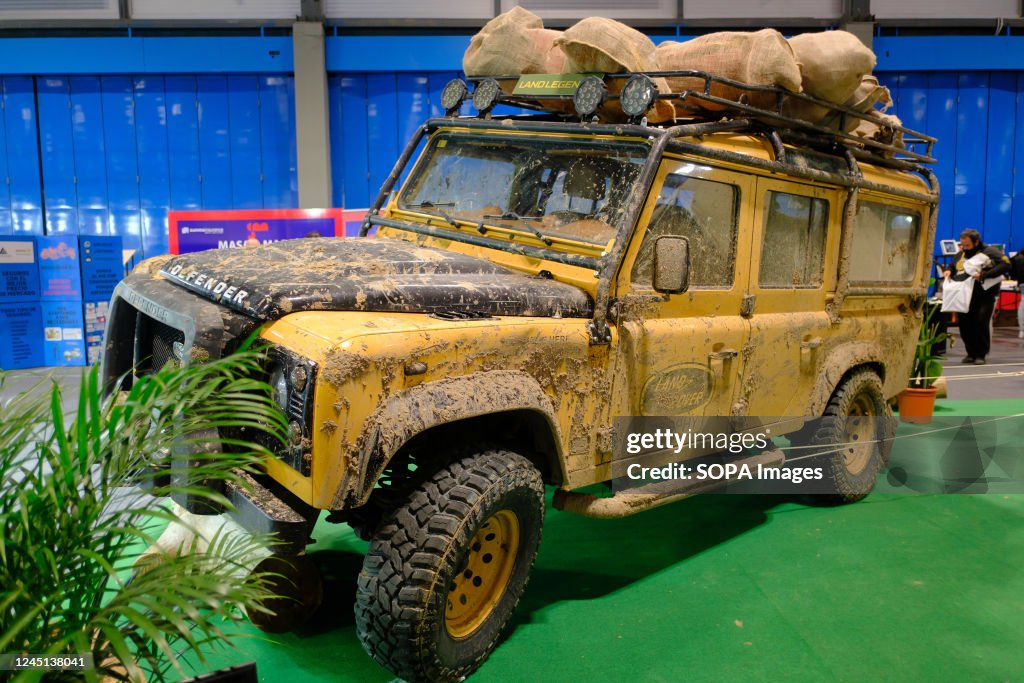 Defender Td4 Classic vehicle of the brand Land Rover Defender TD4 is displayed ...