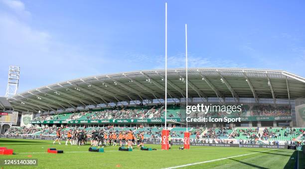 Stade du Hameau of section paloise pau during the Top 14 match between Section Paloise v CA Brive at Stade Palais des Sports de Pau on November 26th,...