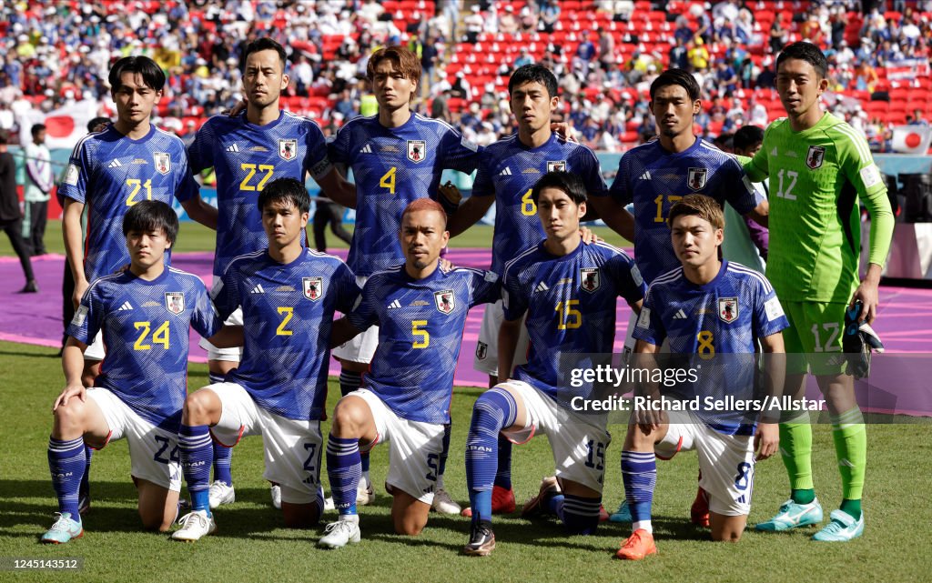 Japan Roster Wc Japan team group during the FIFA World Cup Qatar 2022 Group E match ...