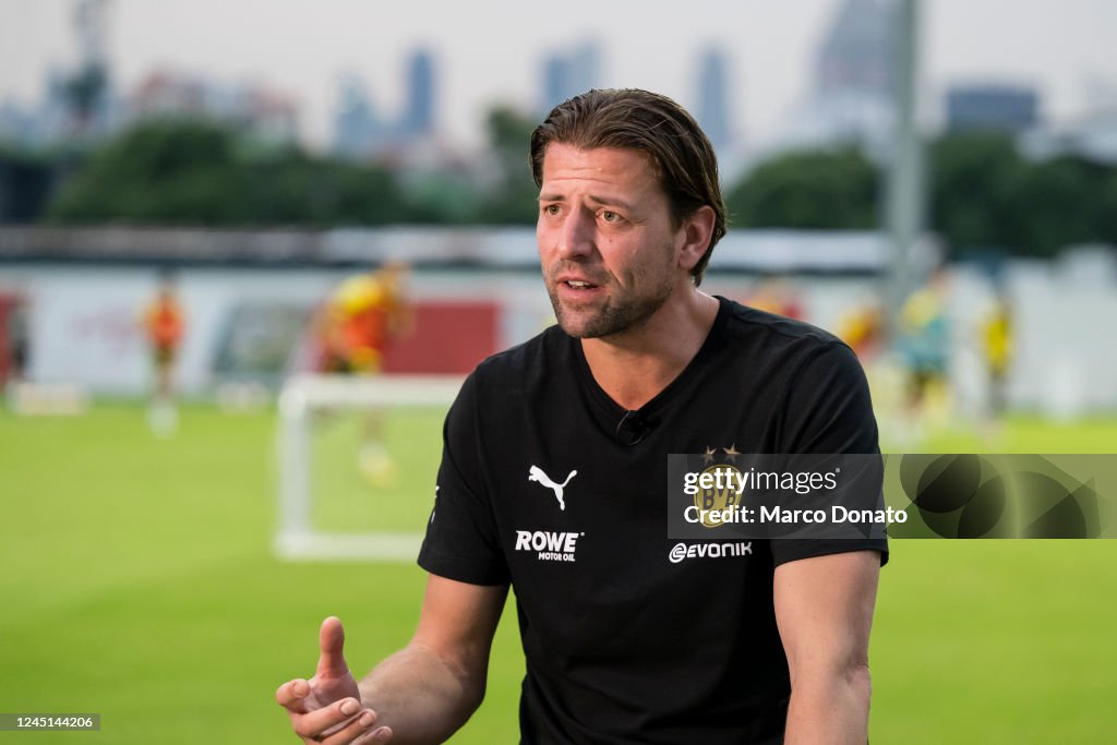 Roman Weidenfeller Ambassador Of Borussia Dortmund During Training News Photo Getty Images Roman Weidenfeller Ambassador Of Borussia Dortmund During Training News Photo Getty Images