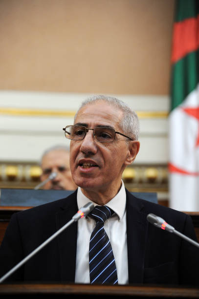 DZA: Algerian Finance Minister Brahim Djamel Kassali