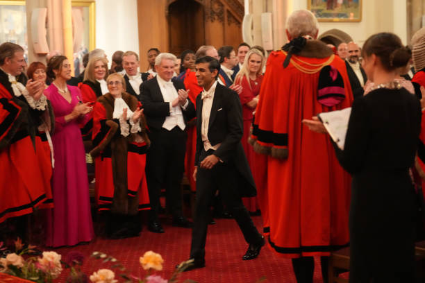 GBR: Rishi Sunak Among Guests At Annual Lord Mayor's Banquet