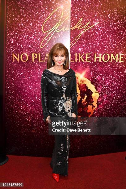 Stephanie Beacham attends "Judy: No Place Like Home" in aid of the Centrepoint Independent Living Programme at the Lyric Theatre on November 28, 2022...