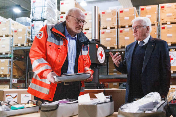 DEU: German Red Cross Prepares Winter Aid Shipment For Ukraine