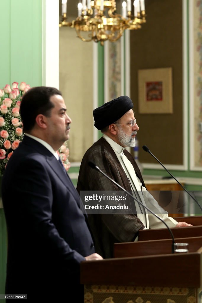Iranian President Ebrahim Raisi and Iraqi Prime Minister Mohammed... News Photo - Getty Images