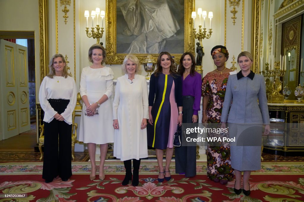 The Queen Consort Hosts A Reception To Raise Awareness Of Violence Against Women And Girls