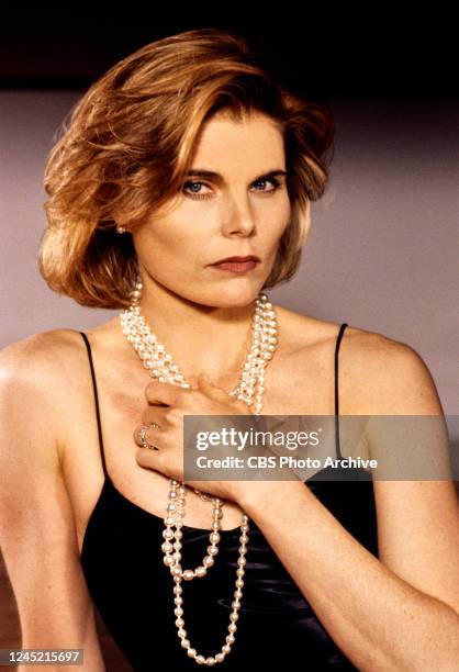 Central Park West. . A CBS television primetime soap opera. Premiere episode broadcast September 13, 1995. Pictured is Mariel Hemingway .